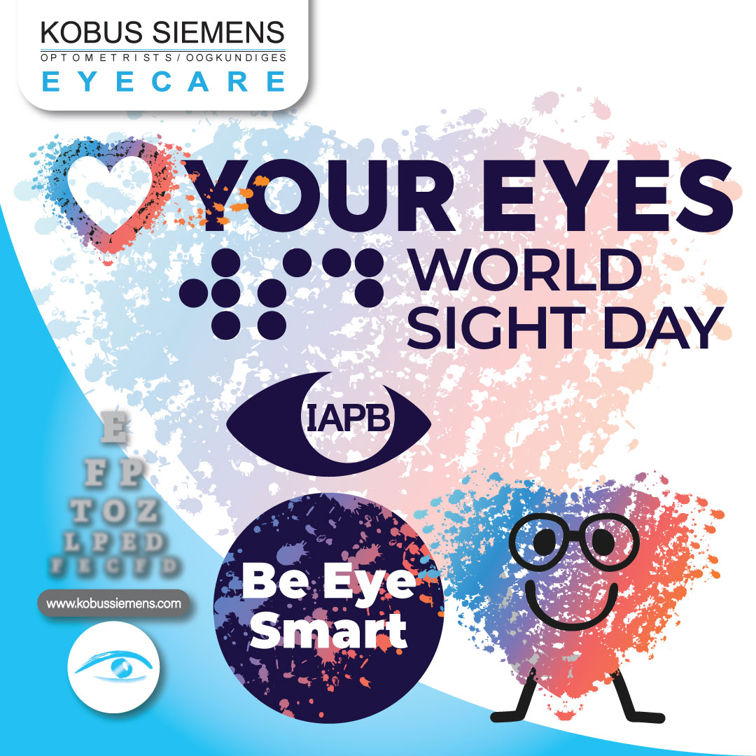 World Sight Day, observed on 10 October 2024, is a global event designed to highlight the critical importance of eye health, with a special focus on child eye care this year. Kobus Siemens Optometrist Oogkundige proudly joins the International Agency for the Prevention of Blindness (IAPB) and countless others worldwide in championing this cause, giving children everywhere the opportunity to love their eyes.